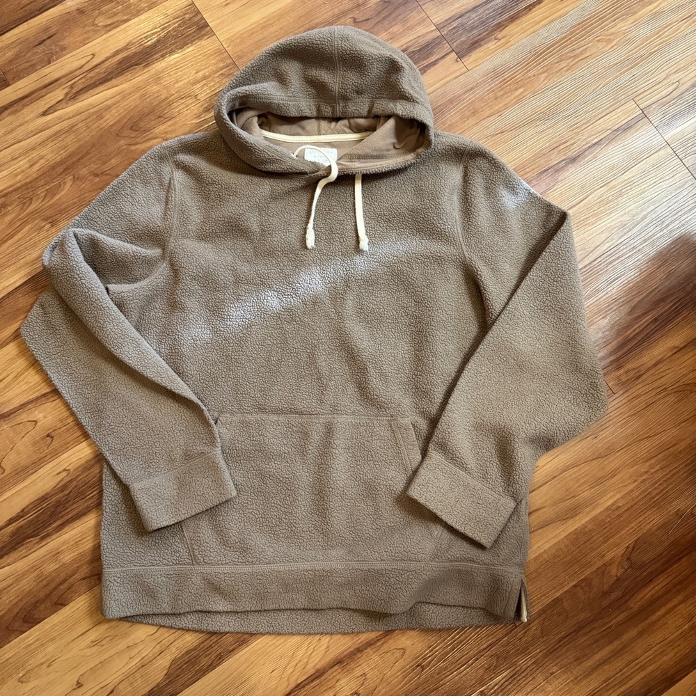 A&F | Taupe gray brown | greige | Hoodie with front pocket | XL | unisex